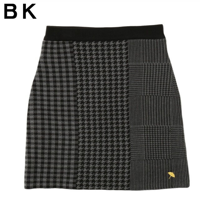アーノルドパーマー arnold palmer ゴルフウェア スカート レディース BKチェックジャガードスカート AP220408L02のサムネイル