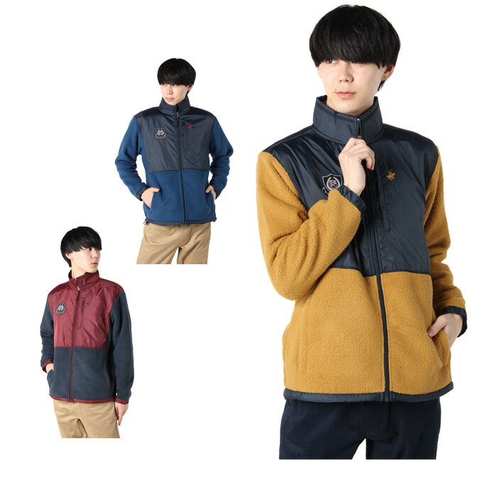 ビバリーヒルズポロクラブ BEVERLY HILLS POLO CLUB ゴルフウェア ブルゾン メンズ ライトボアフリース 2532-8507