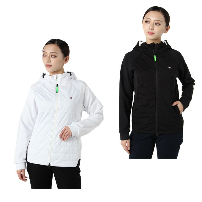 トミーヒルフィガーゴルフ TOMMY HILFIGER GOLF ゴルフウェア ブルゾン レディース ハイブリットパデットジャケット THLA251