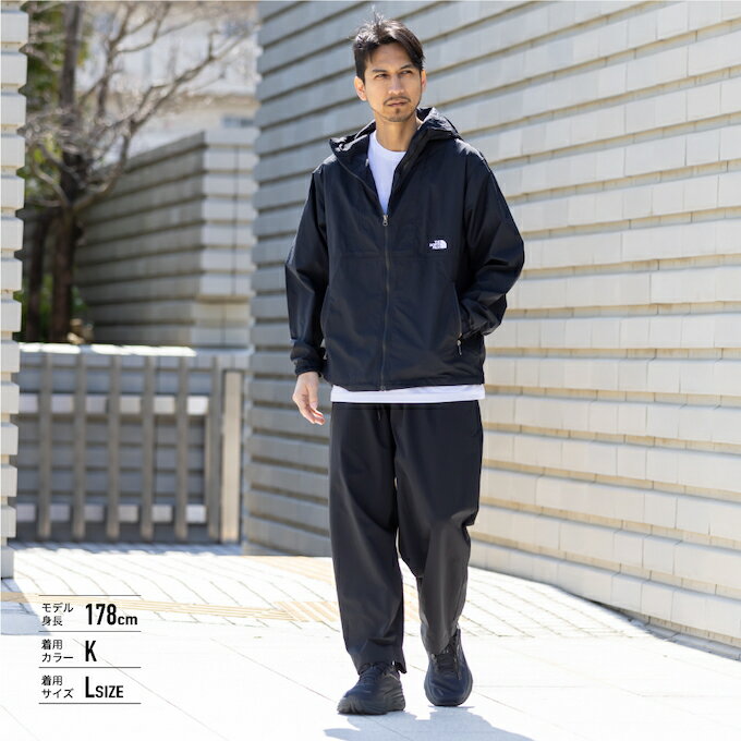 【最大10％OFFクーポン発行中！6/15 0:00〜23:59】ザ・ノース・フェイス マウンテンパーカー メンズ コンパクトジャケット Compact Jacket NP72230 K ノースフェイス THE NORTH FACE アウトドアジャケット 防風 防寒 防寒着 3