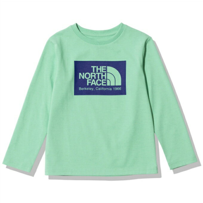 ノースフェイス Tシャツ 長袖 ジュニア ロングスリーブフィールドグラフィックロゴティー L/S Field Graphic Logo Tee NTJ82223 WS THE NORTH FACE