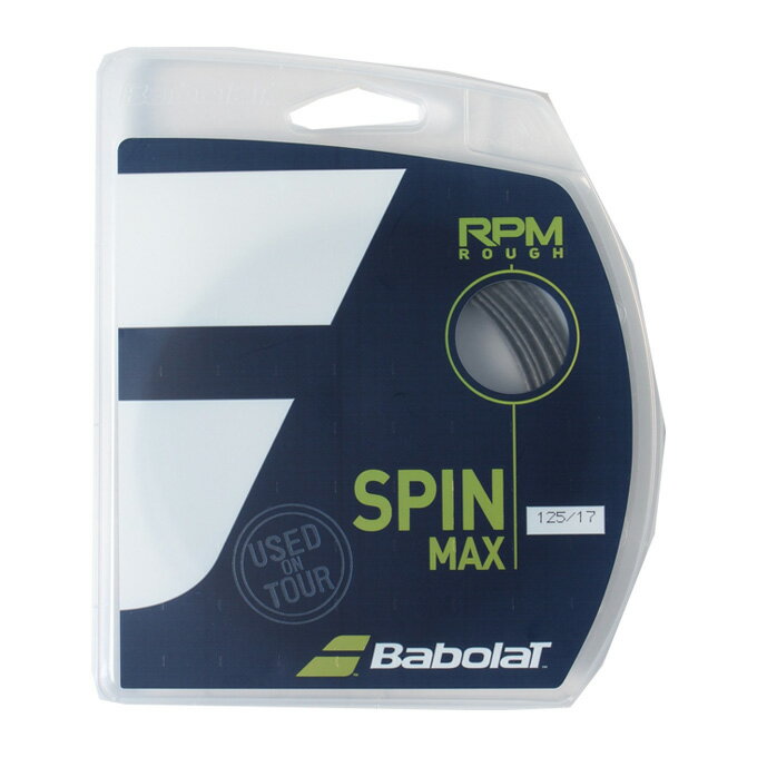 ガット 【まとめ買いで最大ポイント10倍6/4 20：00〜6/11 1：59】バボラ Babolat 硬式テニスガット RPM ラフ125 241140-125