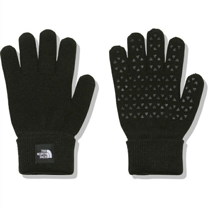 ザ・ノース・フェイス 防寒手袋 ジュニア ニットグローブ NNJ62200 K ノースフェイス その1