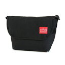 【エントリーでポイント最大15倍！】マンハッタンポーテージ メッセンジャーバッグ メンズ レディース ジュニア Casual Messenger Bag JRS　Casual メッセンジャーバッグ JRS MP1605JRS-BK