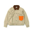 `X CHUMS AEghA WPbg Y tC^[ gW[{AWPbg Flame Retardant Jean Boa Jacket CH04-1329 Beige