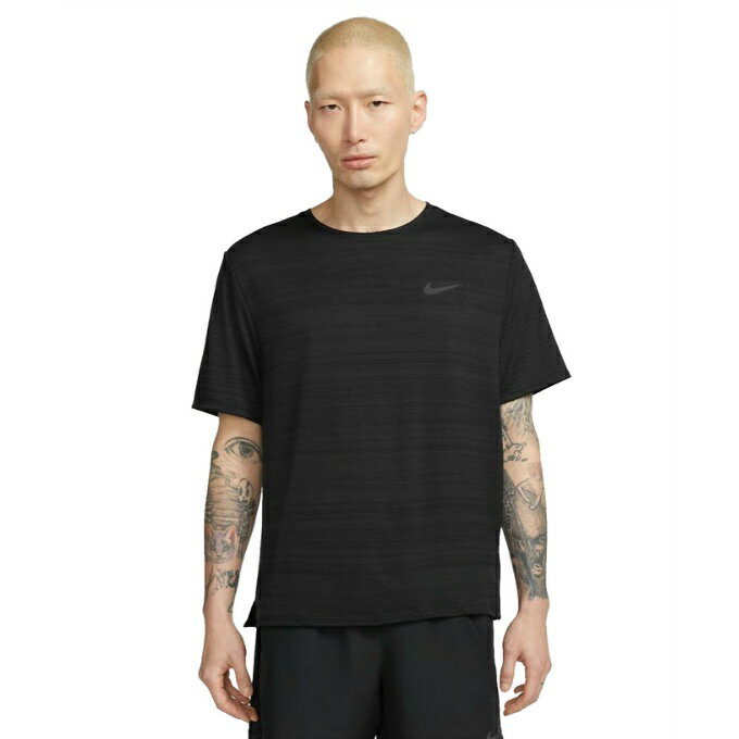 ナイキ ランニングウェア Tシャツ 半袖 メンズ Dri-FIT マイラー ドライフィット DZ4659-010 NIKE