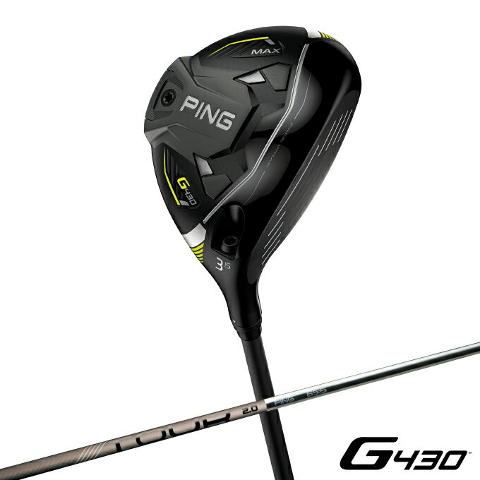 ピン PING ゴルフクラブ フェアウェイウッド メンズ G430 MAX シャフト PING TOUR 2.0 CHROME 65/75 G430 MAX FW PING-TOUR2.0CHROME その1