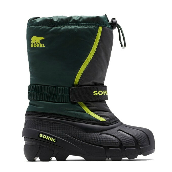 ソレル スノーブーツ ジュニア 21.0cm～24.0cm 防水 滑らない 防滑 防寒 ユースフルーリー NY1965 370 子供 女の子 男の子 ロング SOREL 雪遊びのサムネイル