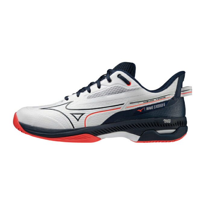 ミズノ テニスシューズ オールコート メンズ WAVE EXCEED ウエーブエクシード 5 WIDE AC 61GA231514 MIZUNO