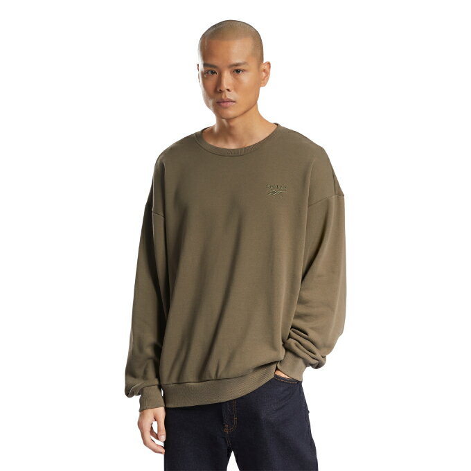 リーボック Reebok スウェットトレーナー メンズ クラシックス ブランドプラウド クルー スウェットシャツ Classics Brand-Proud Crew Sweatshirt HE9618