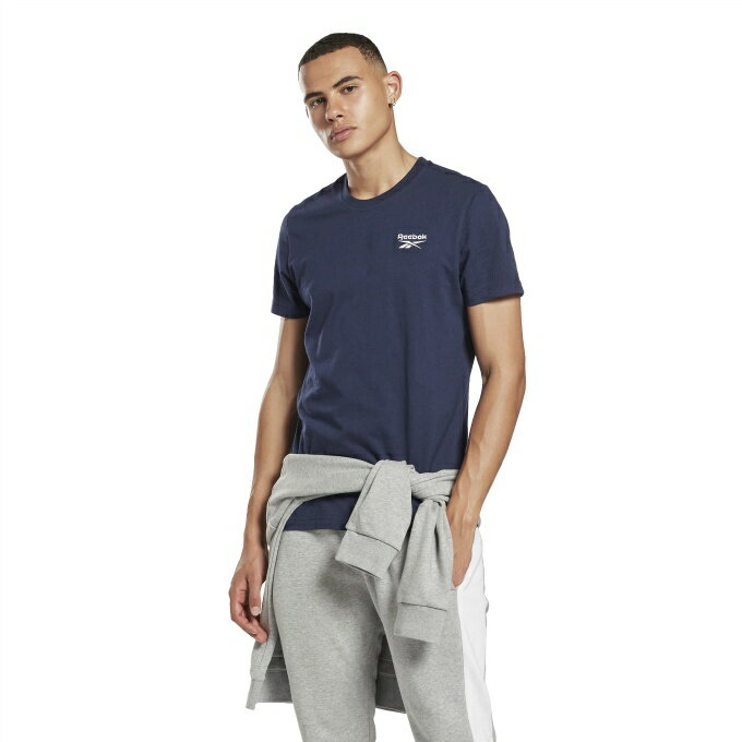 【最大10％OFFクーポン！3/21 20:00〜3/27 1:59】リーボック Reebok Tシャツ 半袖 メンズ アイデンティティ Tシャツ GJ0641 JIX93のサムネイル