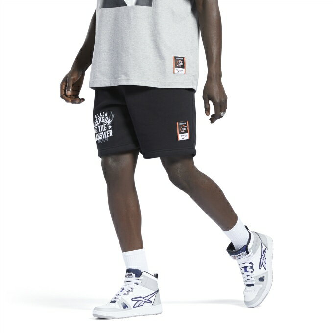 リーボック Reebok ハーフパンツ メンズ アイバーソン バスケットボール フリース ショーツ Iverson Basketball Fleece Shorts HE2208