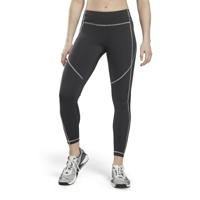 リーボック Reebok ロングタイツ レディース ワークアウト レディ ビッグロゴ レギンス Workout Ready Big Logo Leggings GR9484のサムネイル