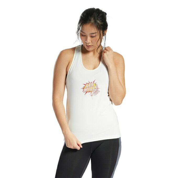 リーボック Reebok ノースリーブシャツ レディース レズミルズ CNY グラフィック タンク Les Mills CNY Graphics Tank HE7119