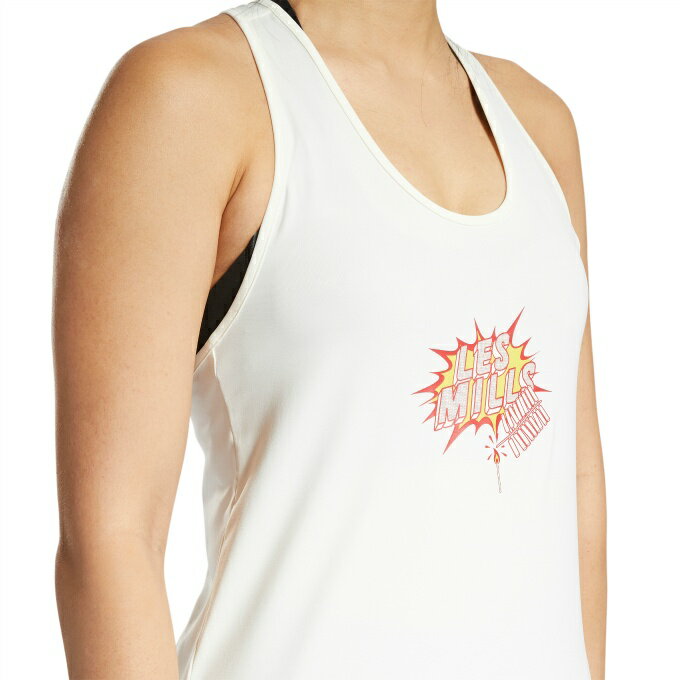 リーボック Reebok ノースリーブシャツ レディース レズミルズ CNY グラフィック タンク Les Mills CNY Graphics Tank HE7119 3