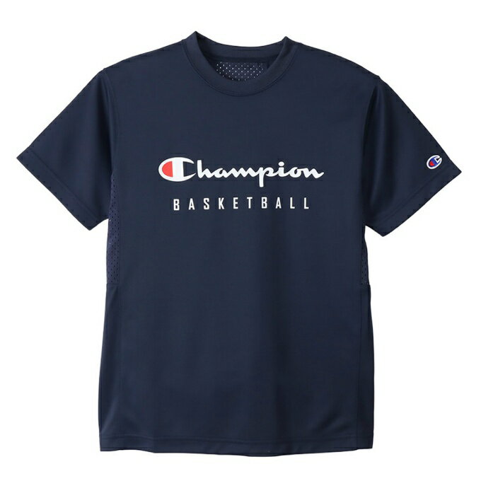 チャンピオン Champion バスケットボールウェア 半袖シャツ ジュニア ミニ ショートスリーブTシャツ E-MOTION CK-XB3…