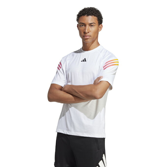アディダス Tシャツ 半袖 メンズ TI 3ストライプ Tシャツ MMH28-IC5496 adidasのサムネイル