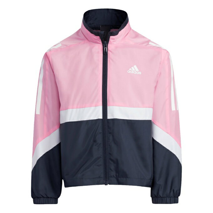 アディダス ウインドブレーカー ジャケット ジュニア カラーブロック ウーブン レギュラーフィット トラックトップ IB0269 BUK53 adidas その1