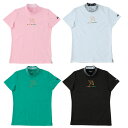 アーノルドパーマー ゴルフウェア 半袖シャツ レディース ロゴJQモックネック半袖シャツ arnold palmer AP220301M06
