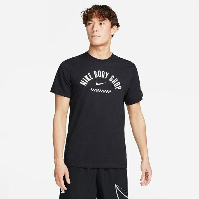 ナイキ Tシャツ メンズ ナイキ Tシャツ 半袖 メンズ Dri-FIT ドライフィット ボディ ショップ 1 SS Tシャツ DZ2734-010 NIKE