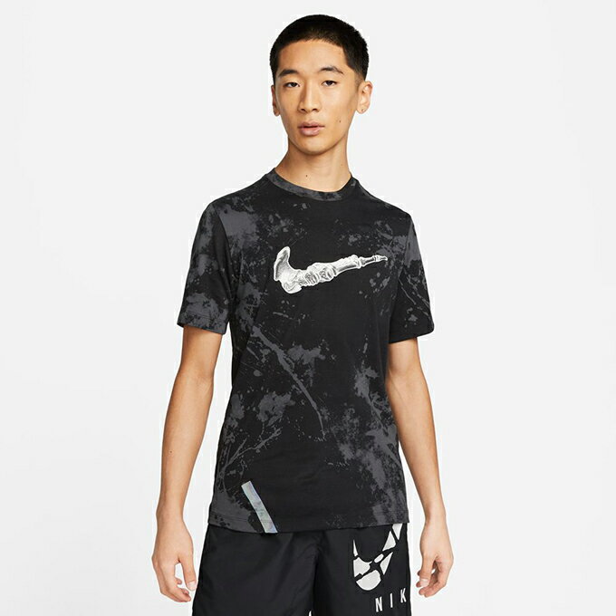 ナイキ ランニングウェア Tシャツ 半袖 メンズ DF ラン ディビジョン SS Tシャツ AOP DZ2730-010 NIKE その1