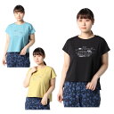 アンドライフ &life Tシャツ 半袖 レディース 汗染防止 ワードグラフィックTシャツ AL451102M017