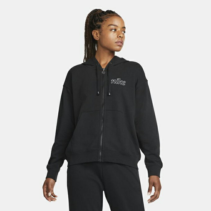 ナイキ スウェットパーカー レディースDri-FIT ゲット フィット ウィメンズ グラフィック フルジップ トレーニングDQ5537-010 NIKEのサムネイル