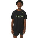 アシックス 陸上 ウェア 半袖Tシャツ メンズ プリント半袖シャツ 2091A624-001 asics