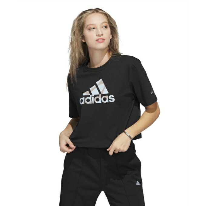 マリメッコ トップス レディース アディダス Tシャツ 半袖 レディース W マリメッコ グラフィック MARIMEKKO HR2994 ETP27 adidas