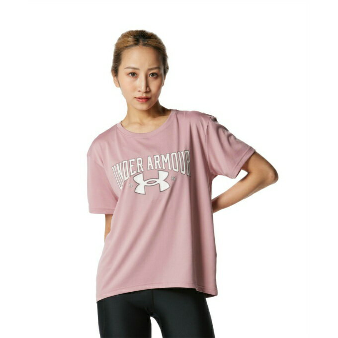 【エントリーでP5倍！10/1 10:00〜10/4 9:59まで】 アンダーアーマー Tシャツ 半袖 レディース UA Tech Box Graphic Tee 1378309-697 UNDER ARMOURのサムネイル
