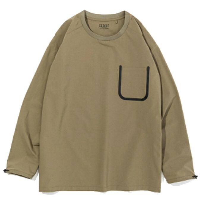 セトアウト Tシャツ 長袖 メンズ 吸汗速乾 4WAYストレッチ S-XO 5サイズ 軽量 ドライな
