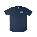 ニューバランス Tシャツ メンズ 【エントリーでポイント最大15倍！】ニューバランス ランニングウェア Tシャツ 半袖 メンズ Impact ラン グラフィックスリーブTシャツ MT21277 NML new balance
