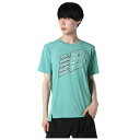 【全品対象最大10%OFFクーポン!7/13 10:00〜7/15 23:59】ニューバランス ランニングウェア Tシャツ 半袖 メンズ Aclt GF Tシャ...