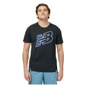 ニューバランス ランニングウェア Tシャツ 半袖 メンズ AccelerateグラフィックショートスリーブTシャツ MT23224 MIB new balance