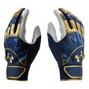 【最大10%OFFクーポン発行中!5/1 0:00〜5/5 23:59】 アンダーアーマー 野球 バッティンググローブ 両手用 メンズ UAアンディナイアブル ...