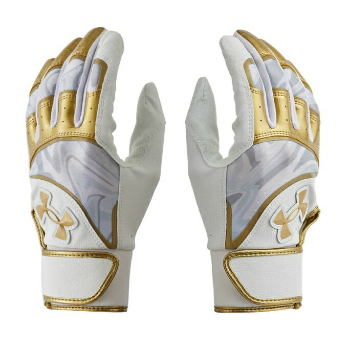 アンダーアーマー 野球 バッティンググローブ 両手用 ジュニア UAクリーンアップ バッティンググローブ 1378254-100 UNDER ARMOUR