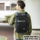 【エントリーでポイント最大15倍！】デサント DESCENTE バックパック メンズ レディース スクエアバッグM 30 DMAVJA04-BK