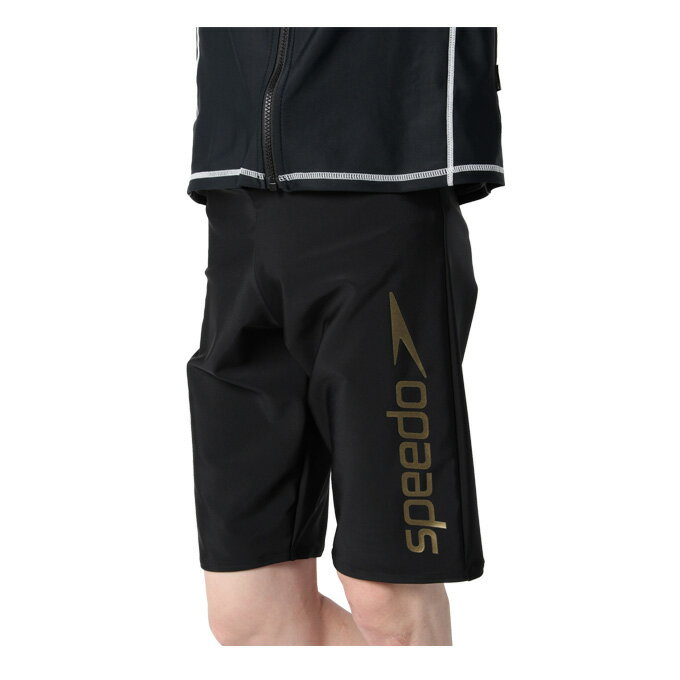 【全品対象最大10%OFF!11/20 20:00〜11/27 1:59】スピード Speedo フィットネス水着 メンズ ロングスパッツ ビックロゴ SF62...