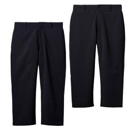 【エントリーでポイント最大15倍！】デサント DESCENTE ロングパンツ メンズ SEERSUCKER クロップドパンツ DMMVJD88