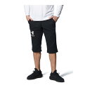 アンダーアーマー 七分丈パンツ メンズ UAライバルテリー 3/4 パンツ 1378384-001 UNDER ARMOUR