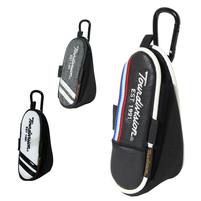 【全品対象最大10%OFF!11/20 20:00〜11/27 1:59】ツアーディビジョン Tourdivision ゴルフ ボールポーチ マグネットボールポ...