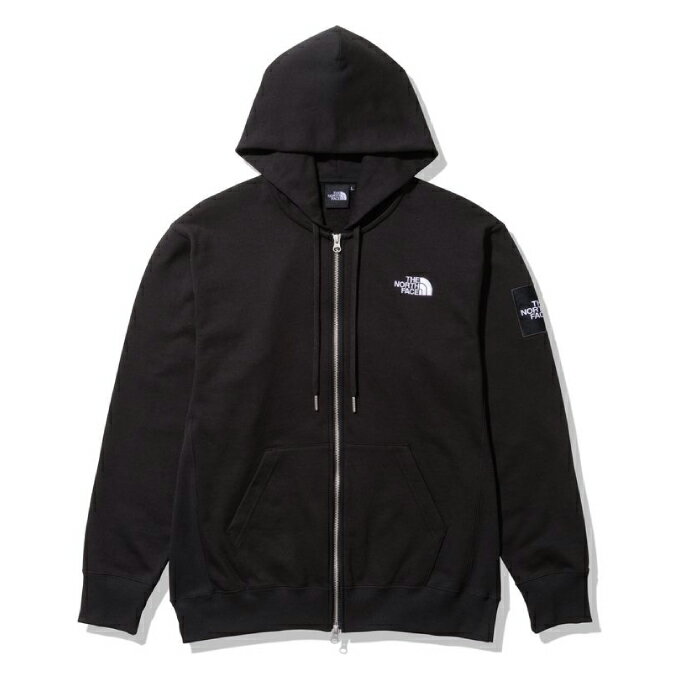 UEm[XEtFCX XEFbgp[J[ Y XNGAStWbv Square Logo Full Zip NT12335 K THE NORTH FACE m[XtFCX