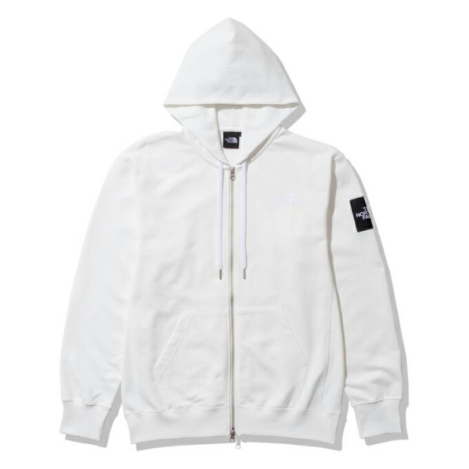 ザ・ノース・フェイス スウェットパーカー メンズ スクエアロゴフルジップ Square Logo Full Zip NT12335 OW THE NORTH FACE ノースフェイス 1