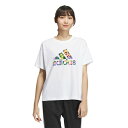 【まとめ買いで最大10％OFF！〜4/17 9:59】アディダス Tシャツ 半袖 レディース BOS フラワーグラフィック IK9310 IDF63 adidas