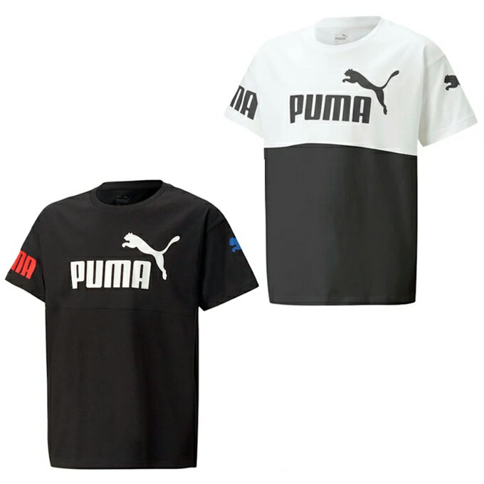 楽天ヒマラヤ楽天市場店プーマ Tシャツ 半袖 ジュニア キッズ ボーイズ PUMA POWER 半袖 Tシャツ 675782 PUMA