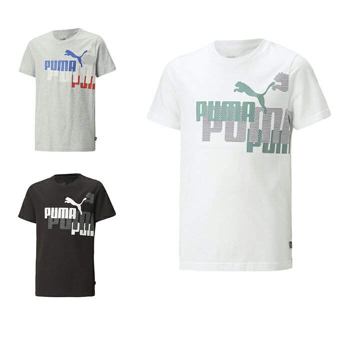 プーマ Tシャツ 半袖 ジュニア ESSプラス LOGOLAB 675843 PUMA