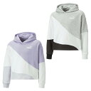 プーマ スウェットパーカー ジュニア キッズ ガールズ PUMA POWER カラーブロック キャット フーディー 675839 PUMA