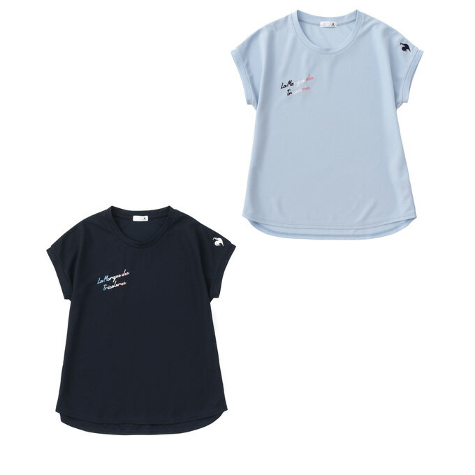 ルコックスポルティフ le coq sportif Tシャツ 半袖 レディース 接触涼感フレンチスリーブTシャツ QMWVJA04