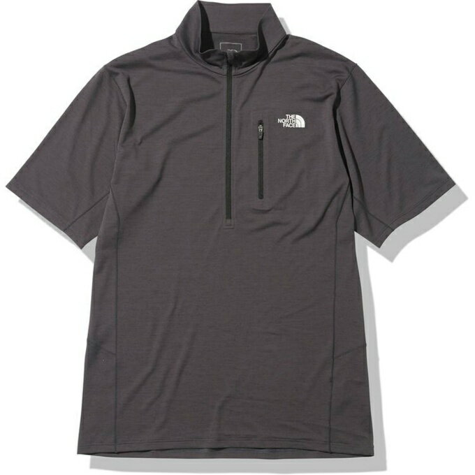 ザ・ノース・フェイス Tシャツ 半袖 メンズ ショートスリーブフラッシュドライスリーディージップアップ NT12202 ZC THE NORTH FACE ノースフェイス