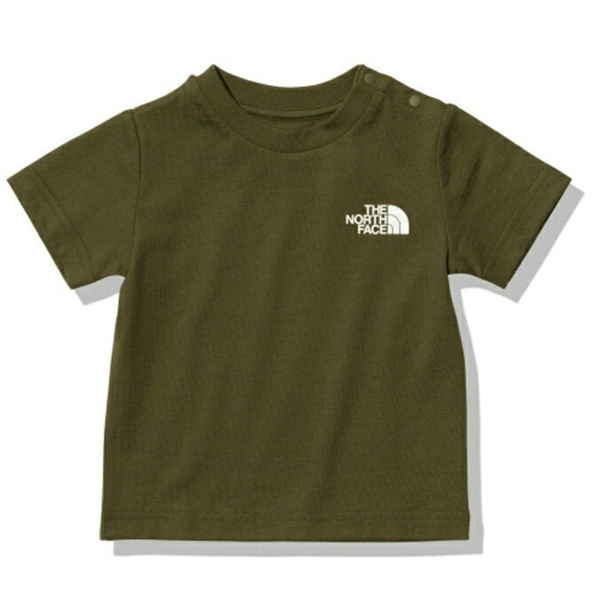 ザ・ノース・フェイス Tシャツ 半袖 ジュニア ベビーショートスリーブバックスクエアロゴティー NTB32333 NT THE NORTH FACE ノースフェイス